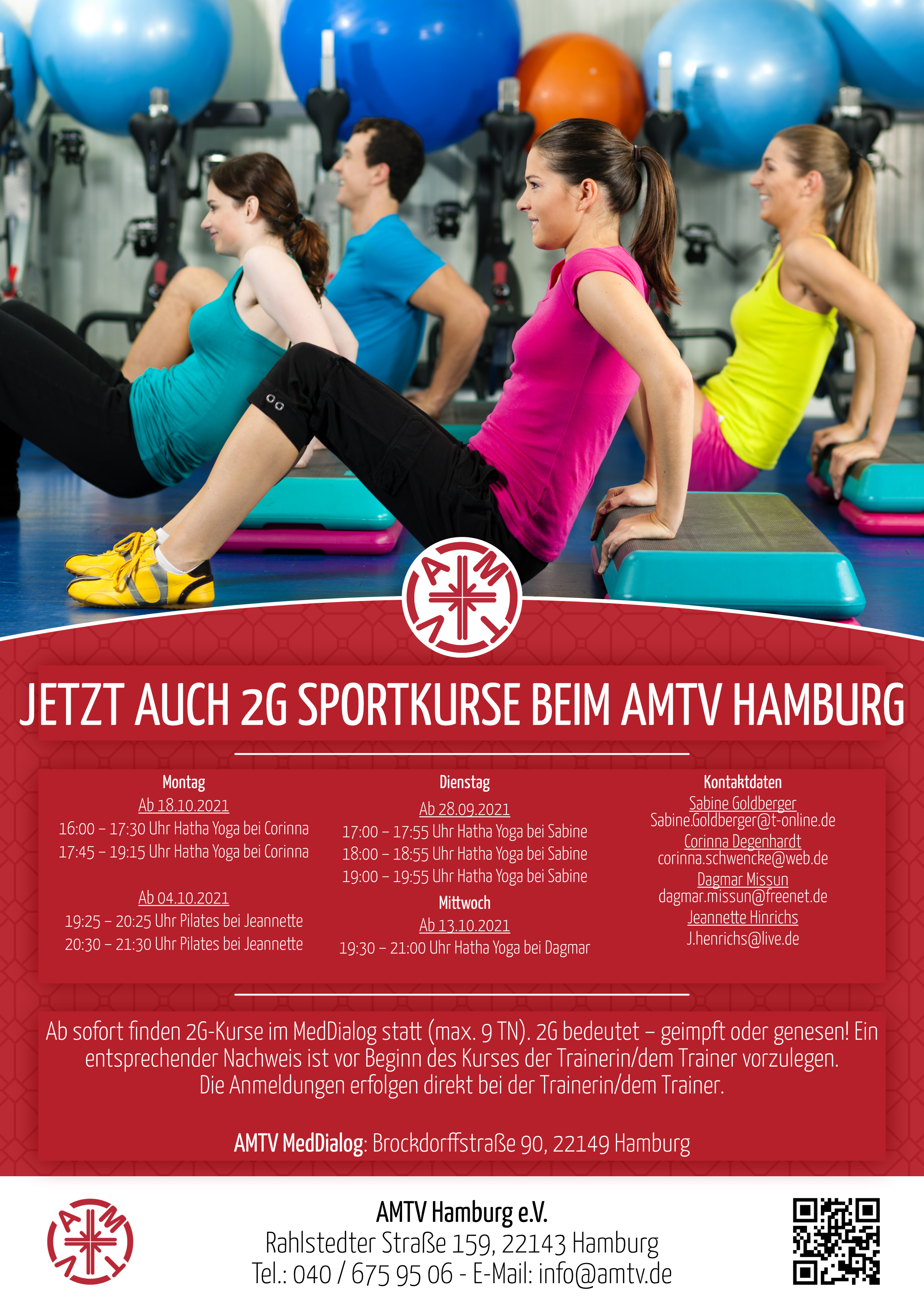24.09.2021 - 2G Sportkurse beim AMTV Hamburg 